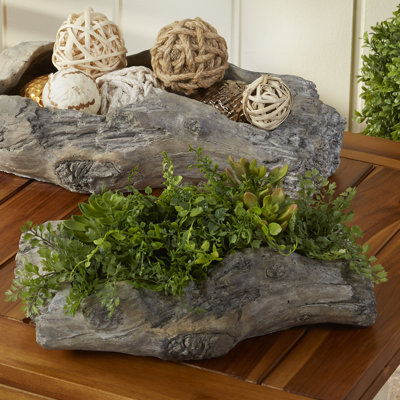 20x11x6.5" Haven Cement Planter