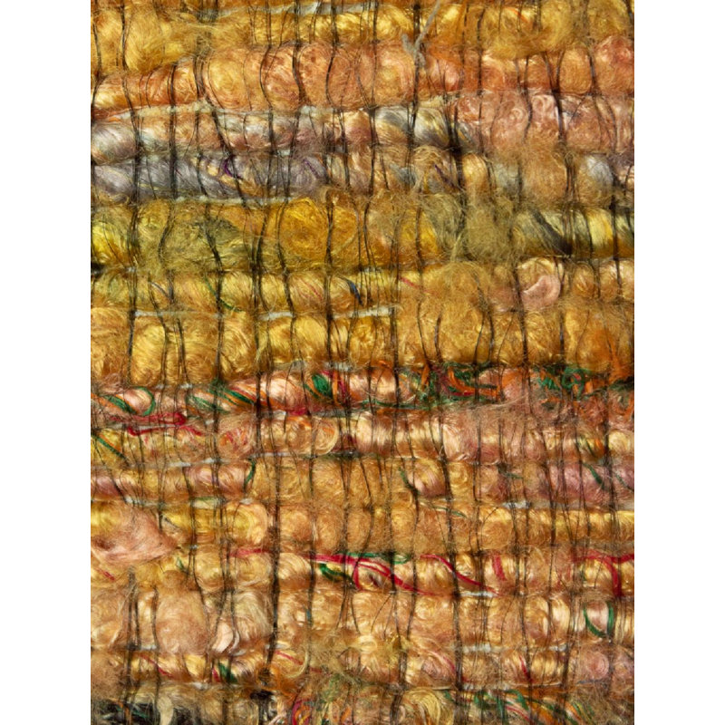 Holi Area Rug in Musturd, Rectangle 9' x 12'