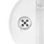 Ventilateur oscillant 10 pouces pliable et rechargeable 3 en 1 télécommande 9 vitesses
