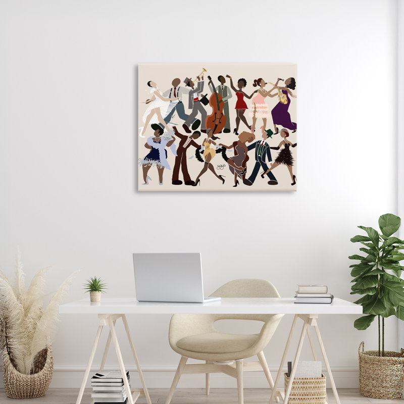 «Rhythm Jazz Dancers», conception par Sierra Siler, H 24 po x l 30 po
