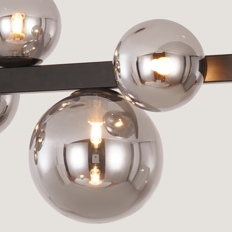 Allysen 8 - Light Matte Black Pendant