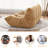 Armless 3-Seat Togo Three Seater Large Bean Bag Sofa-88882120-113399986