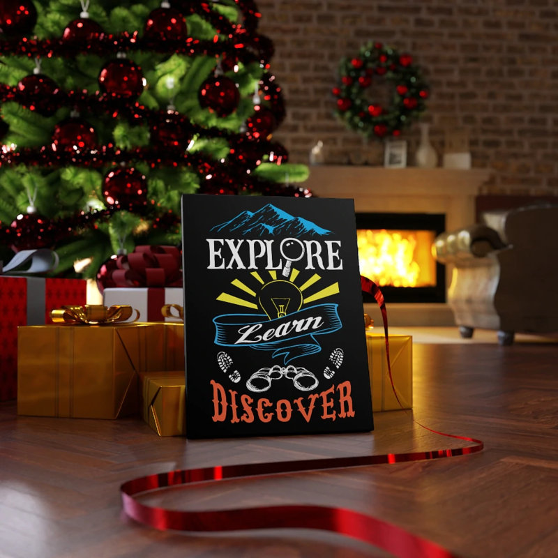Explore - Wrapped Canvas Print, 36cm H x 28cm W