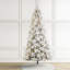 Arbre de Noël enneigé avec pin-280207359