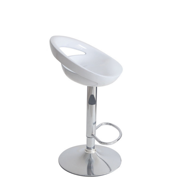 Tabourets réglables Croom Aljha, Blanc