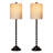 Pavanjit Buffet Lamps Table Lamps Unique Artistic Design Shade for Console Table at Landing Erea, Entryway, Buffet or Sideboard Table at Dinning Room-1965147368