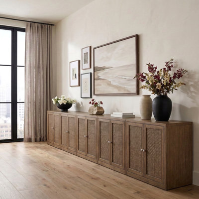 Gerardi Solid Wood And Oak Veneer Sideboard/Buffet