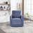29.55" Wide Modern Chenille Swivel Accent Chair With Storage Seat-828911608