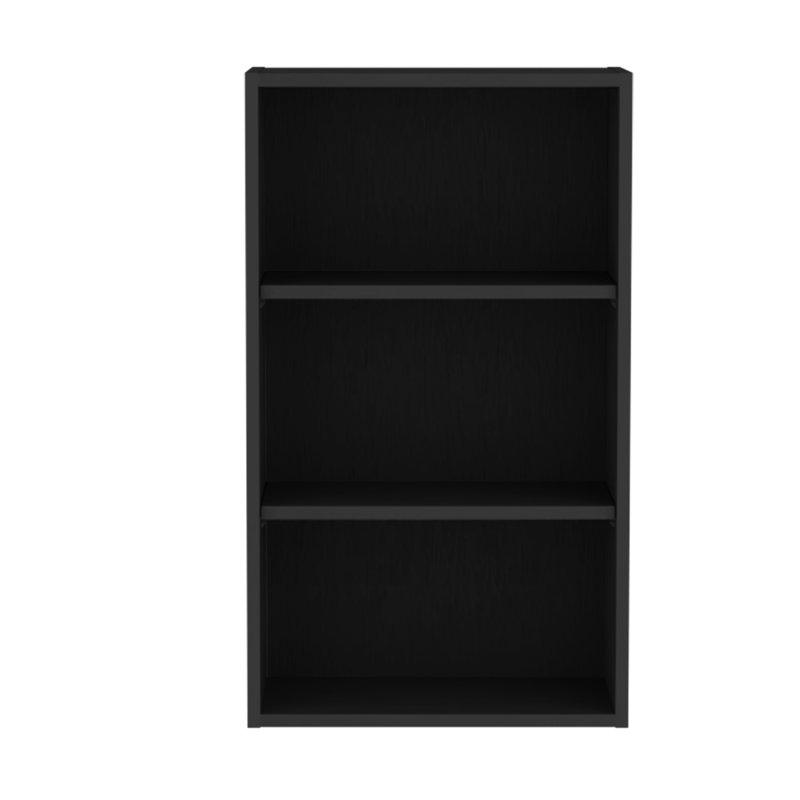 36" Wall Cabinet For Kitchen, Living Room - Black Construction Shelf In Garage, Bathroom, 36, Black