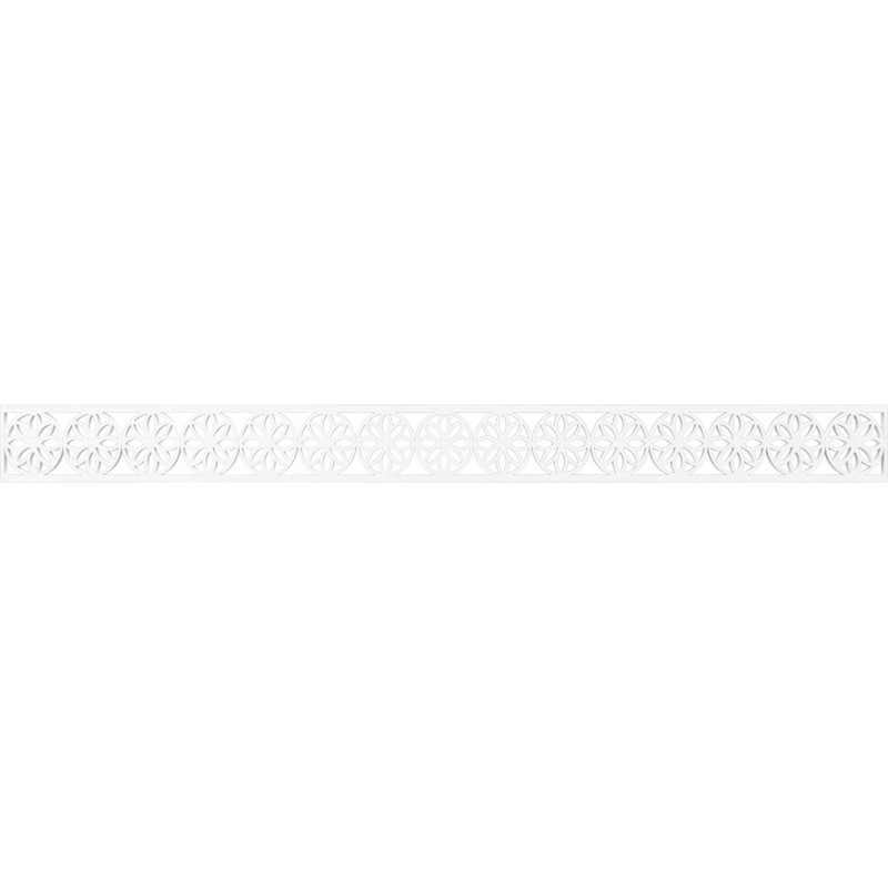 Moulure de charpente Blume 46, l 3/8 po x H 4 po x T 3/8 po, PVC de qualité architecturale, H 4 po x l 46,38 po x P 0,38 po