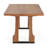 Case 63" Rectangular Dining Table With Solid Wood Legs-140759433