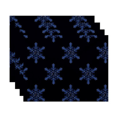Polyester Abstract Rectangle Placemat