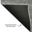 Tapis taupe Prisco lavable à la machine de qualité supérieure-1151279504