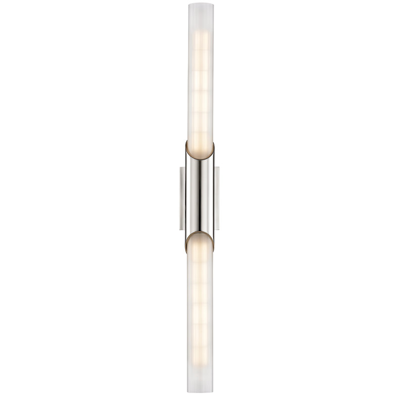 Pylon Flush Mount, Polished Nickel