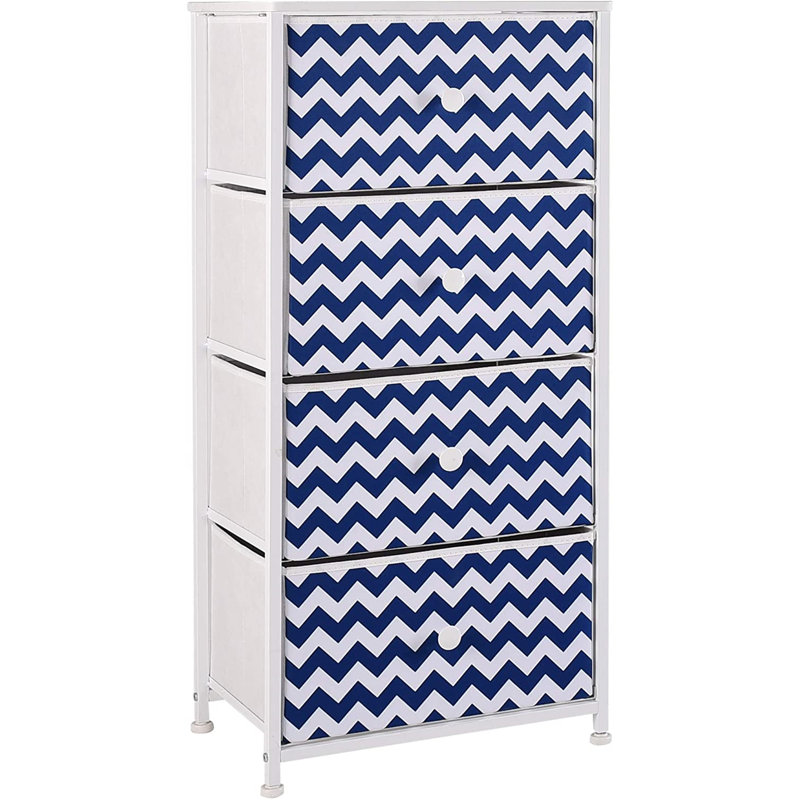 Commode de rangement 4 tiroirs Niesha
