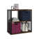 30.55" H x 30.2" W Steel Frame 4-Cube Bookcase