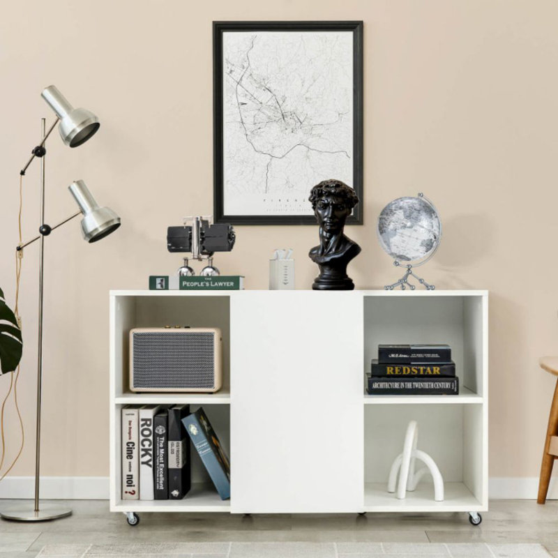 Cyrah Accent Cabinet, White