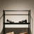 Matte Black Iron Display Shelf-1265913626