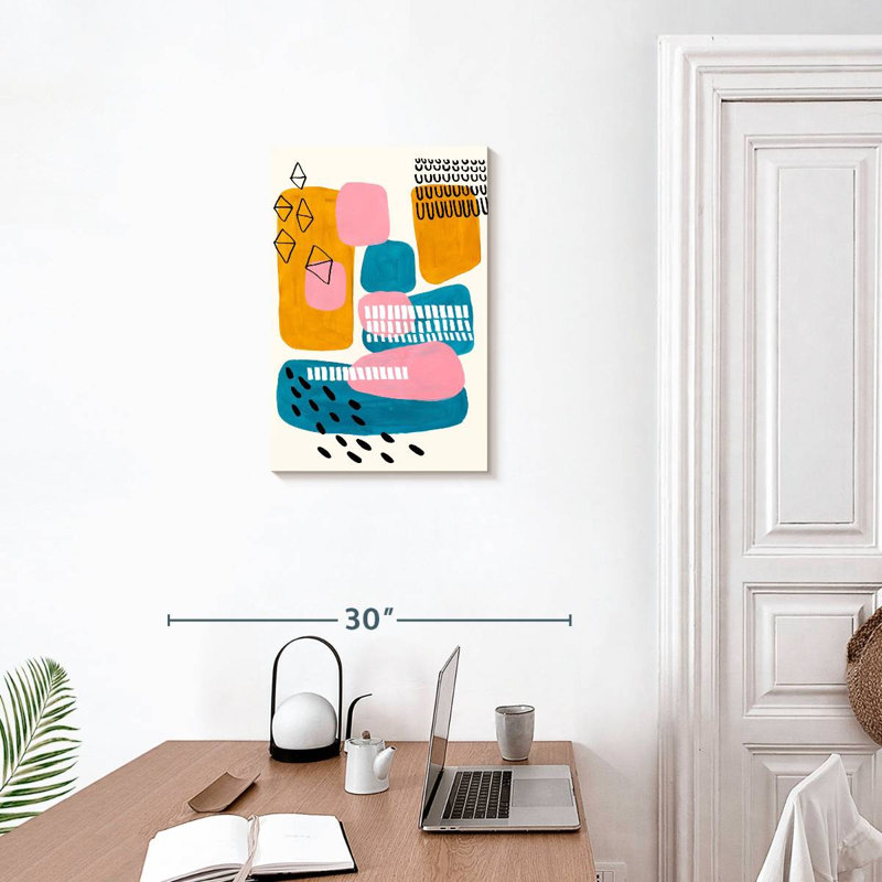 Avery Mid Century City Vibes, H 24 po x l 16 po