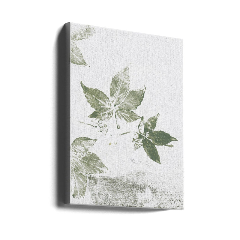 Feuilles, H 17 po x l 21 po