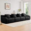Canapé modulaire surdimensionné en tissu 148 po-1579445586