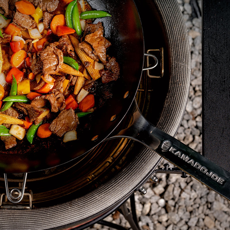 Kamado Joe Carbon Steel Carbon Steel Wok