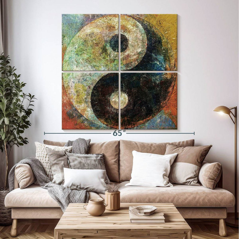Kerrick, le Yin et le Yang, H 50 po x l 50 po