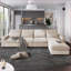 Canapé modulaire en méridienne réversible en L Chenille | Standard-1885509129