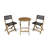Bistro Set,2 Chairs+1 Table