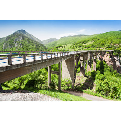 Tara Bridge by Saiko3p - Wrapped Canvas Print