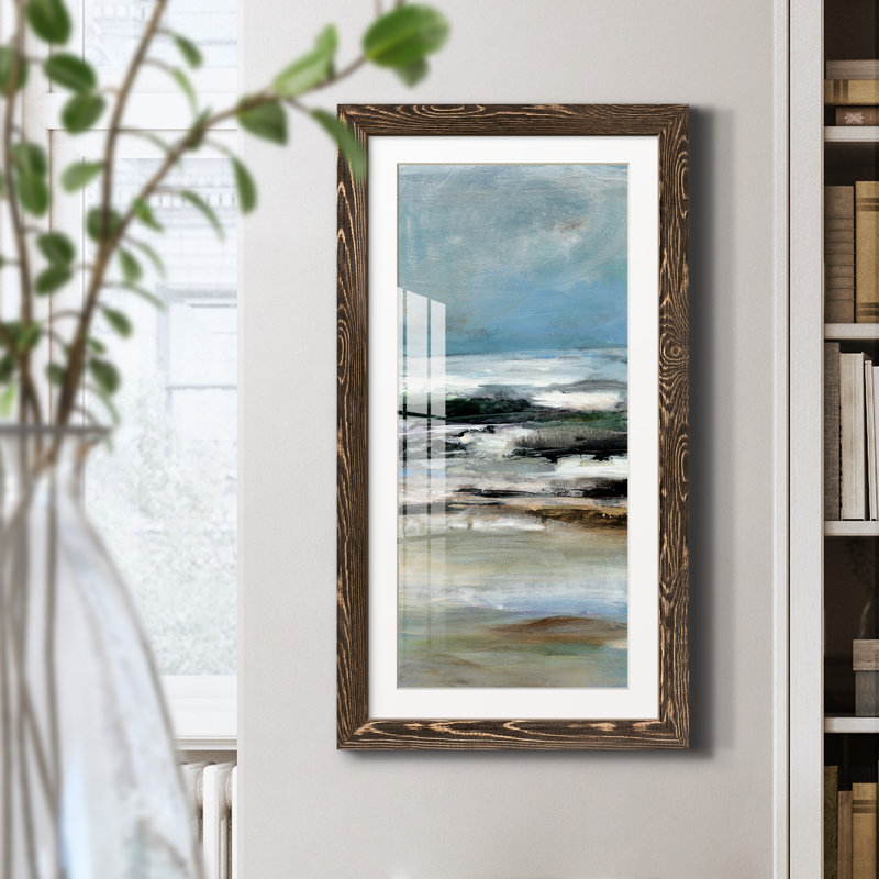 «Knowing You I», reproduction d'art sur papier encadré, Noyer
