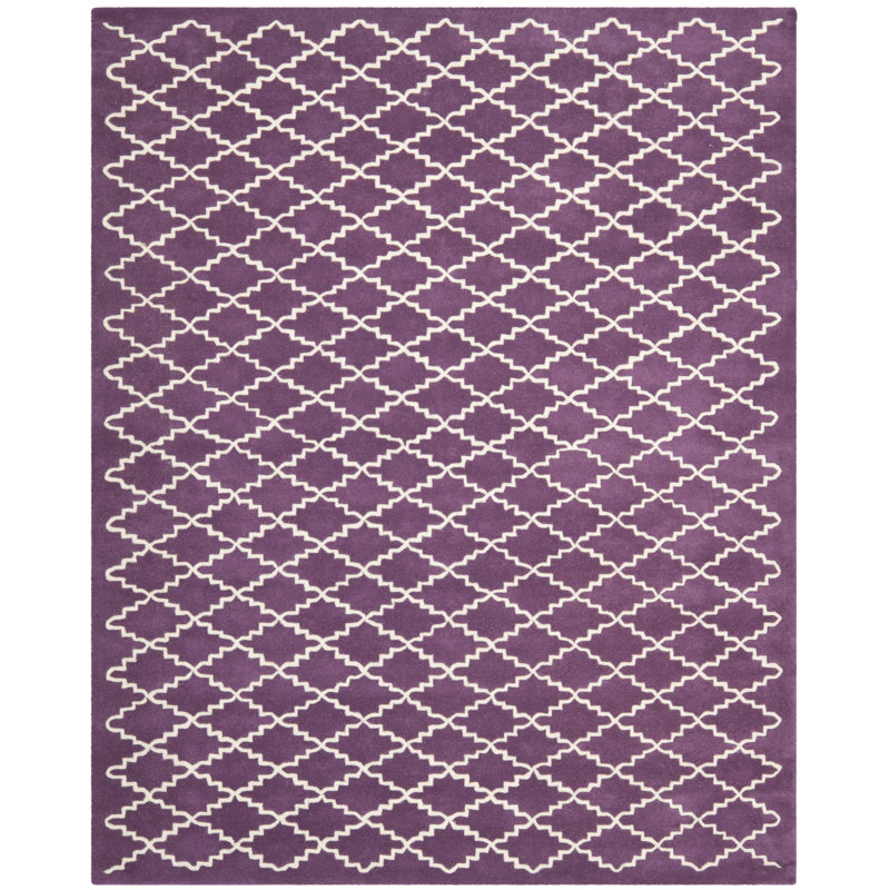 Chatham Hand Tufted Wool Geometric Rug, Rectangle 6' x 9'