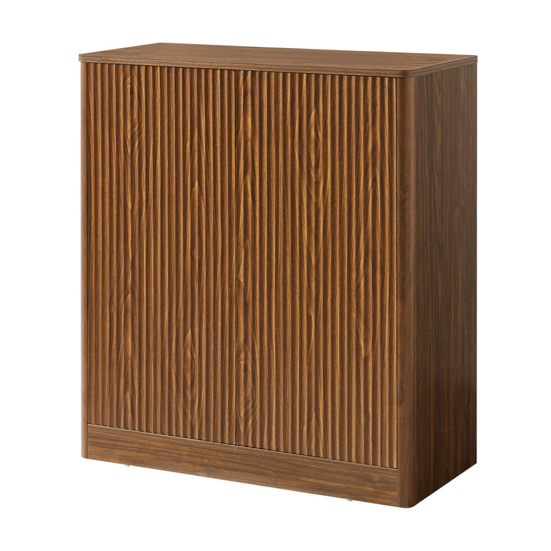 Buffet 34,3 po Modern, Noyer