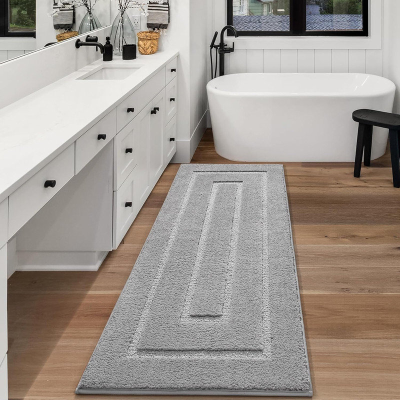 Latitude Run® Reoven Microfiber / Microsuede Bath Mat | Wayfair