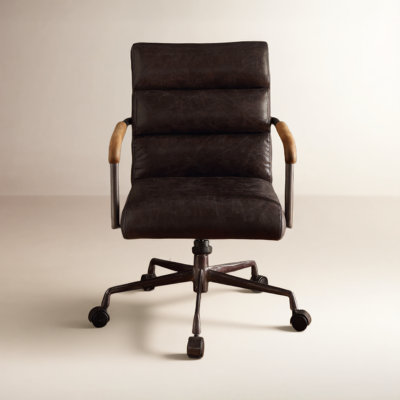 Greyleigh™ Springtown Genuine Leather Task Chair