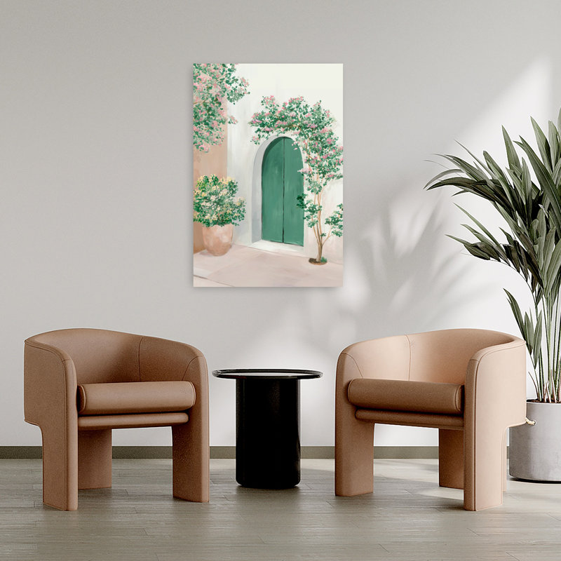 Fleurs pour vous accueillir chez vous II, architecture sereine, art de la nature, H 36 po x l 24 po