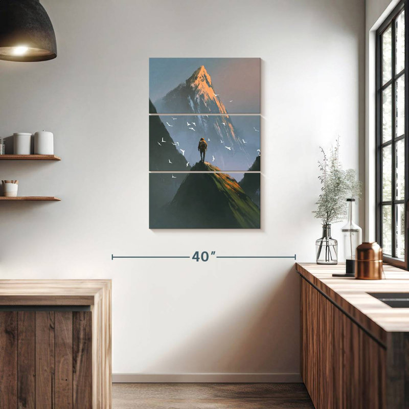 Sireci Man Climbing, 38" H x 24" W