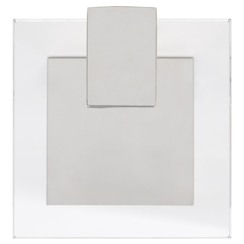 Table de bout O'Hara C, Transparent, Argent