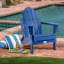 Chaise Adirondack pliante en plastique Aponte-990285706