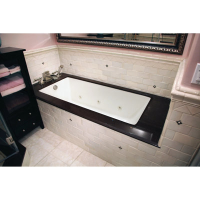 Baignoire tourbillon en acrylique 60 po x 30 po Designer