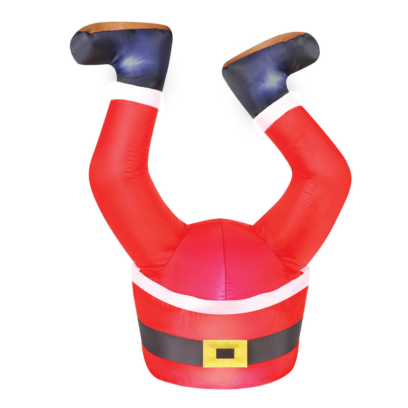 Pieds de Noël gonflables, H 42 po x l 19 po x P 29 po
