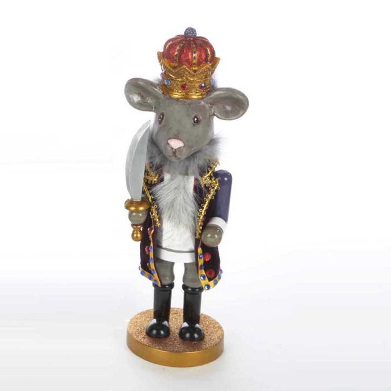 Kurt Adler 12-Inch Hollywood Mouse King Nutcracker