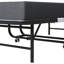Lit pliant de 75 po x 46 po de large avec tête de lit réglable, matelas en mousse à mémoire de forme de 5 po, lit d'invité robuste sur roulettes pour les personnes de grande taille, cadre en métal de lit industriel spacieux et simple, installation facile et espace