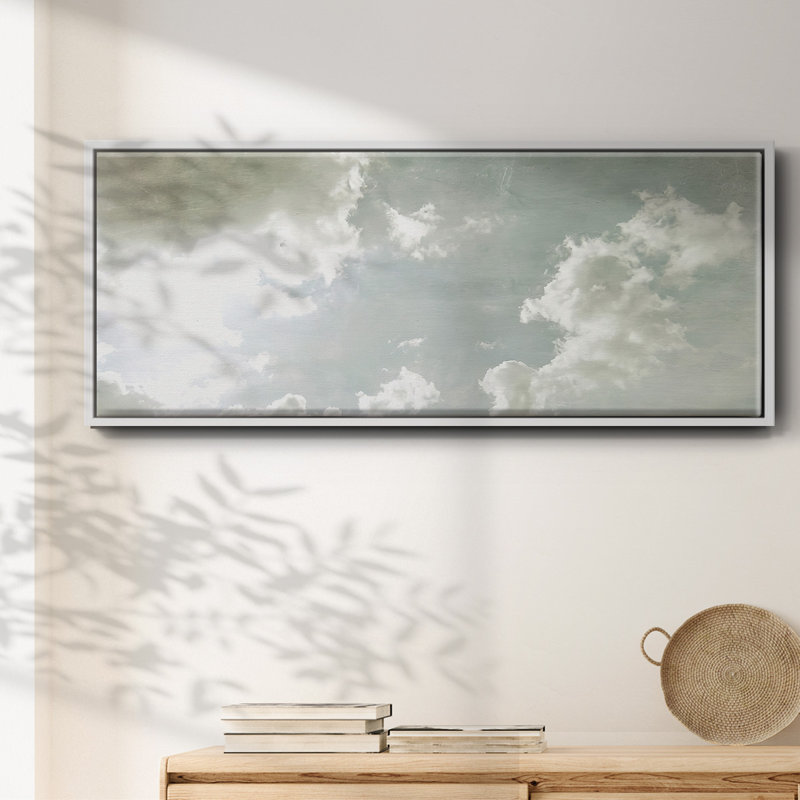 Sky Scrapers I- Framed Canvas, 24" H x 60" W