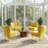 Accent Side Chair With Gold Legs-558270920