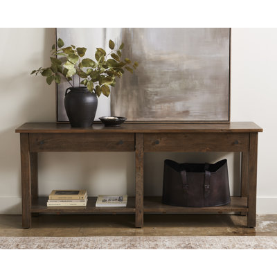 Makylee 72'' Solid Wood Console Table