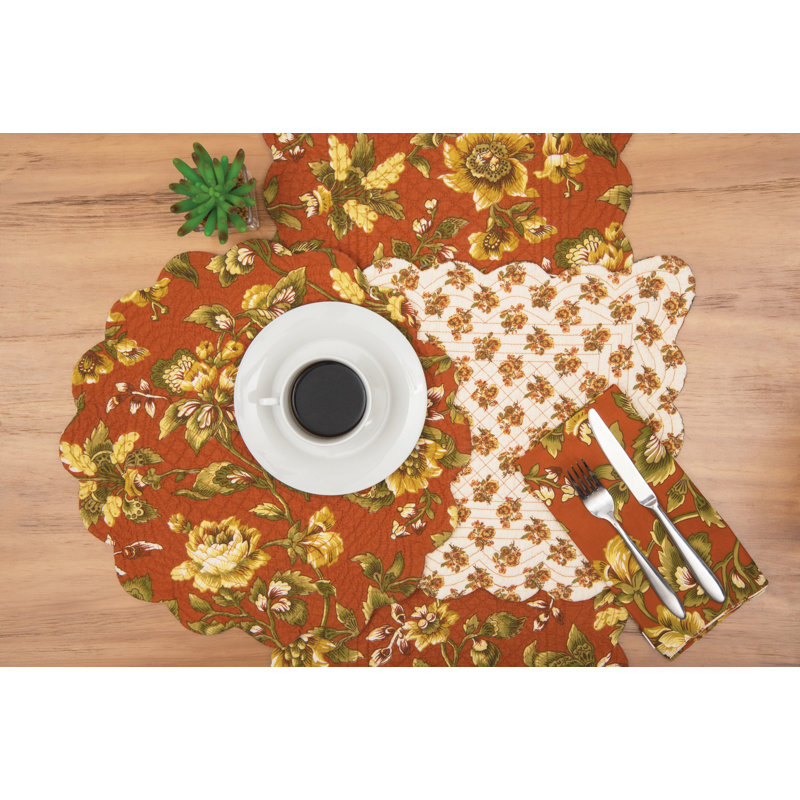 Elias Quilted Reversible Table Runner