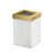 White Oak/Brushed Brass