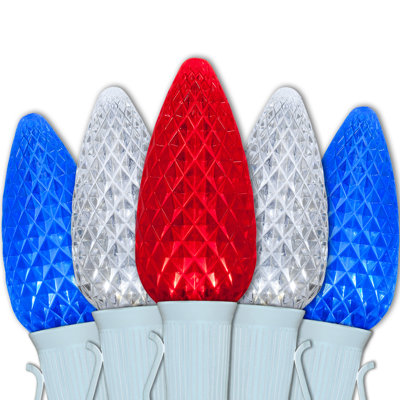 Patriotic 900'' LED String Lights