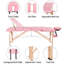 213cm Rectangular Adjustable Folding Table